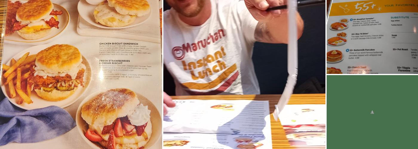 IHOP Menu