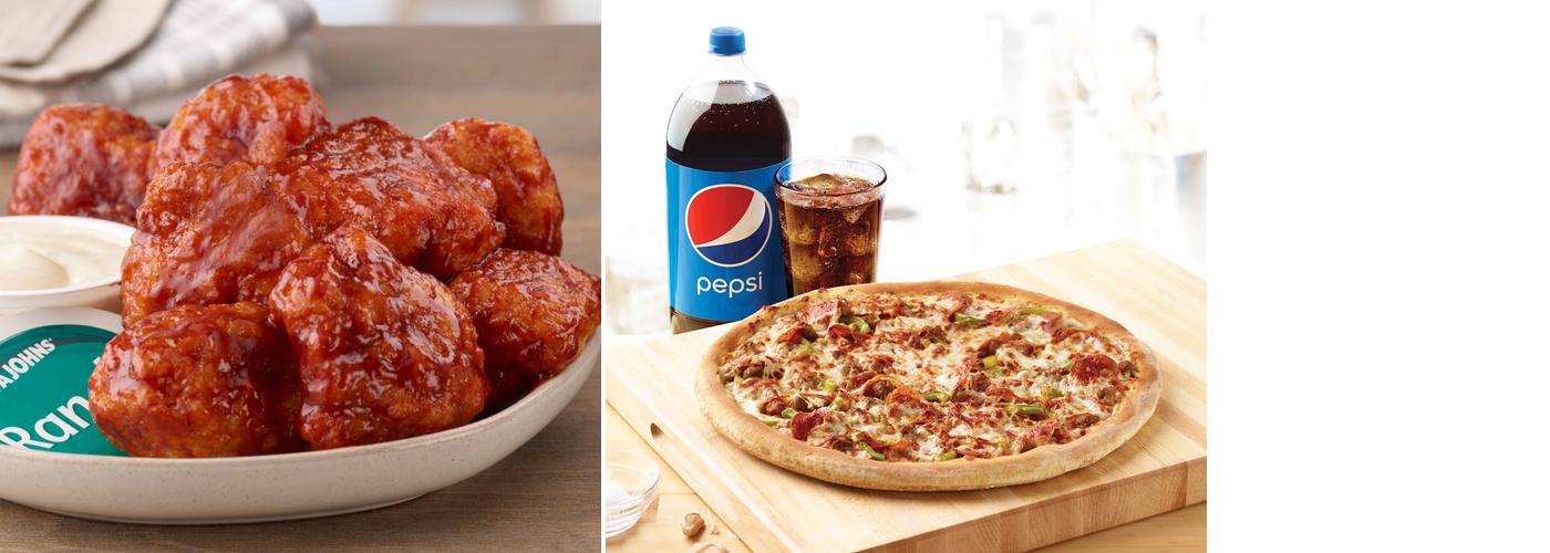 Papa Johns Pizza Menu