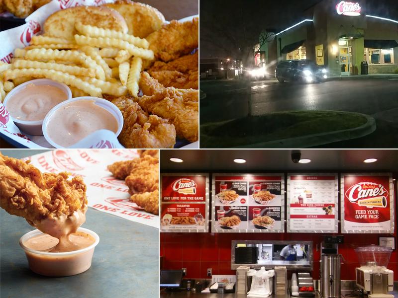 Raising Cane's Chicken Fingers Menu