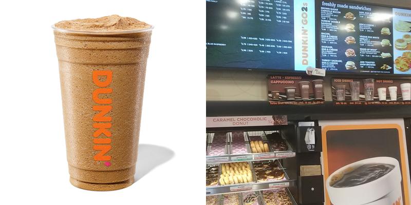 Dunkin' Menu