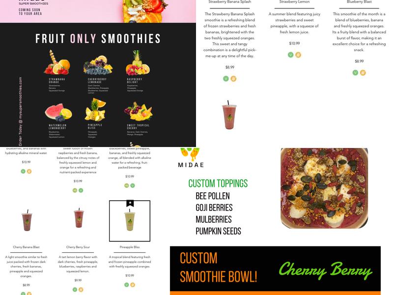 Midae Menu