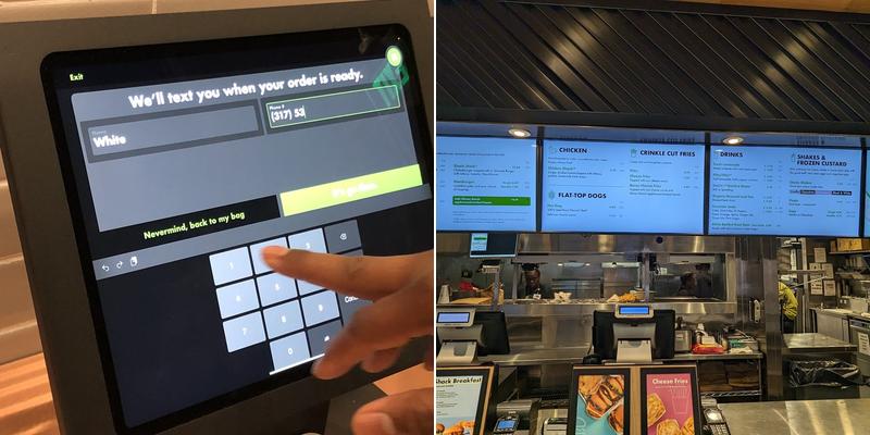 Shake Shack Indianapolis Airport Menu