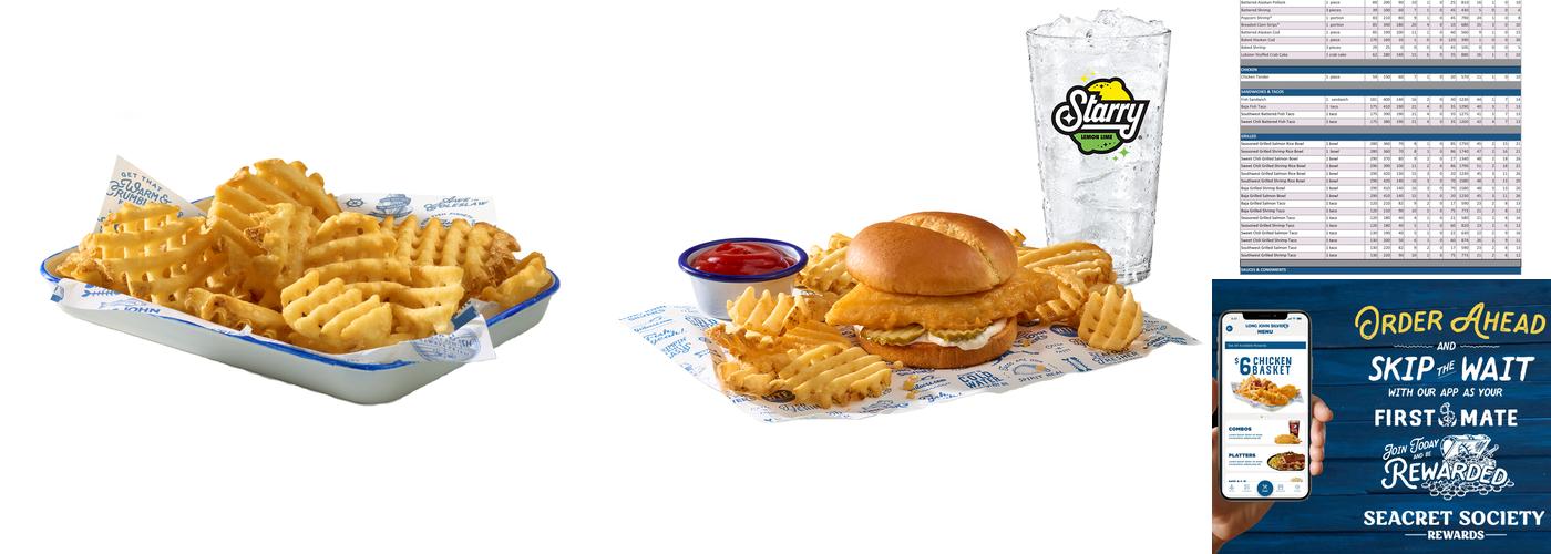 Long John Silver's Menu