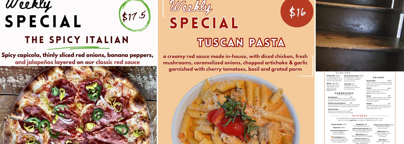 Jasper Pizza Company Menu