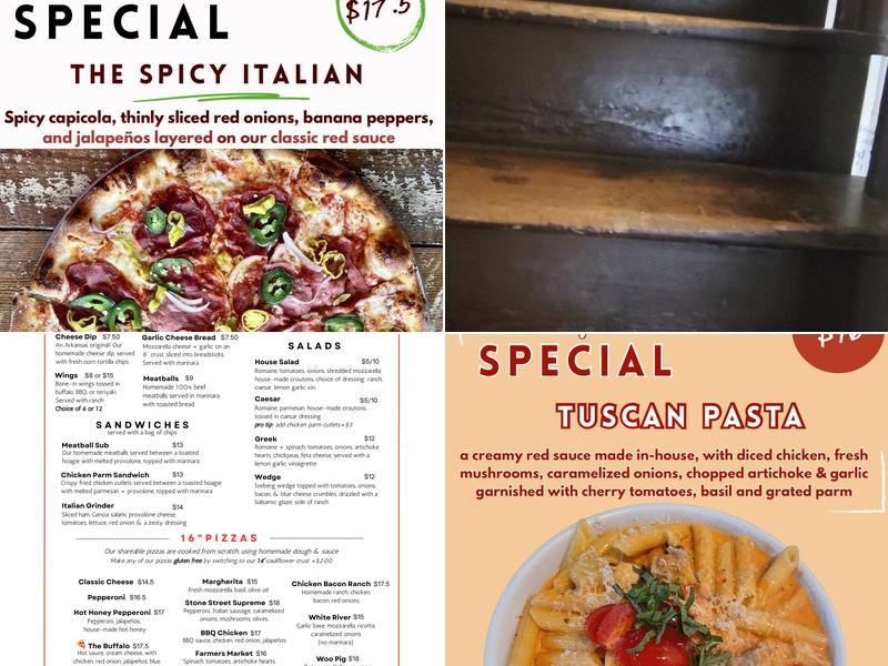 Jasper Pizza Company Menu