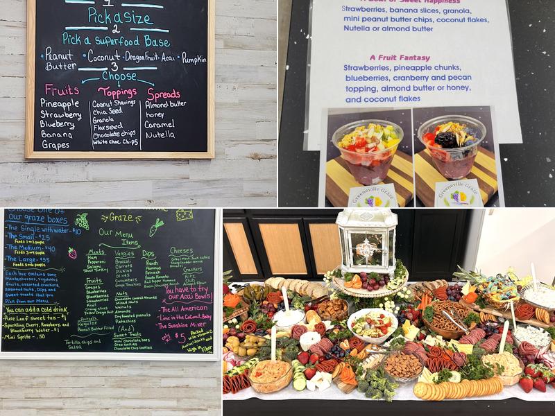 Greeneville Graze Menu
