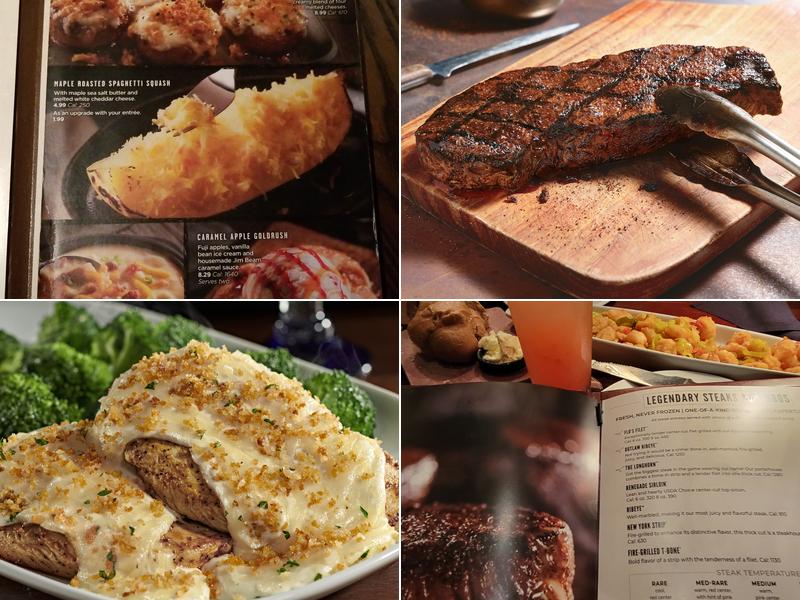LongHorn Steakhouse Menu