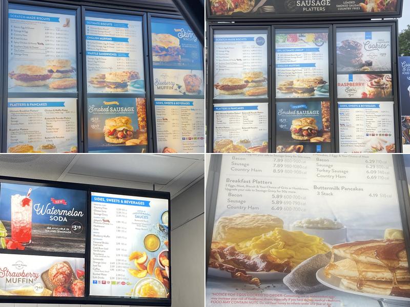 Biscuitville Menu