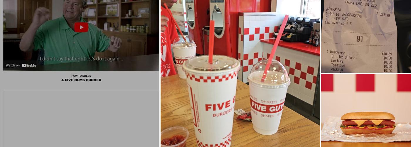 Five Guys Menu