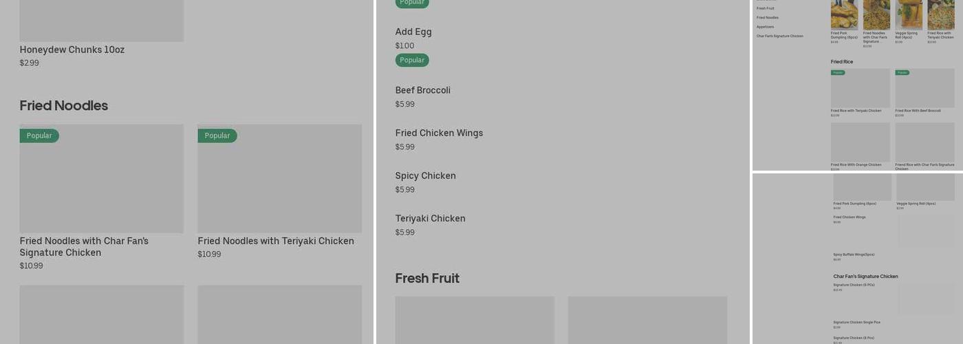 Super Mega Dilla Menu