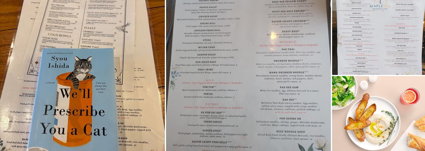 Maple Pine Breakfast & Thai Kitchen Menu