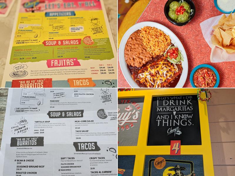 Chuy's Menu