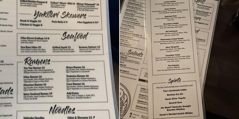 Phat Boy Davie Takeout & UberEats Pickup Menu