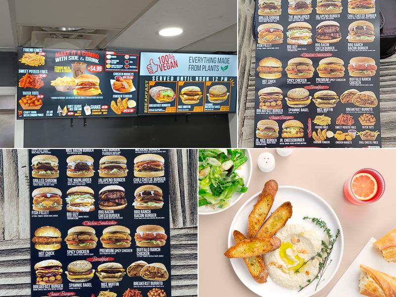 Nice Burger Vegan Mission Viejo Menu