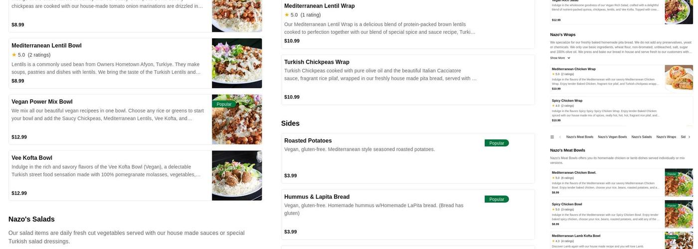 Wrapway Menu
