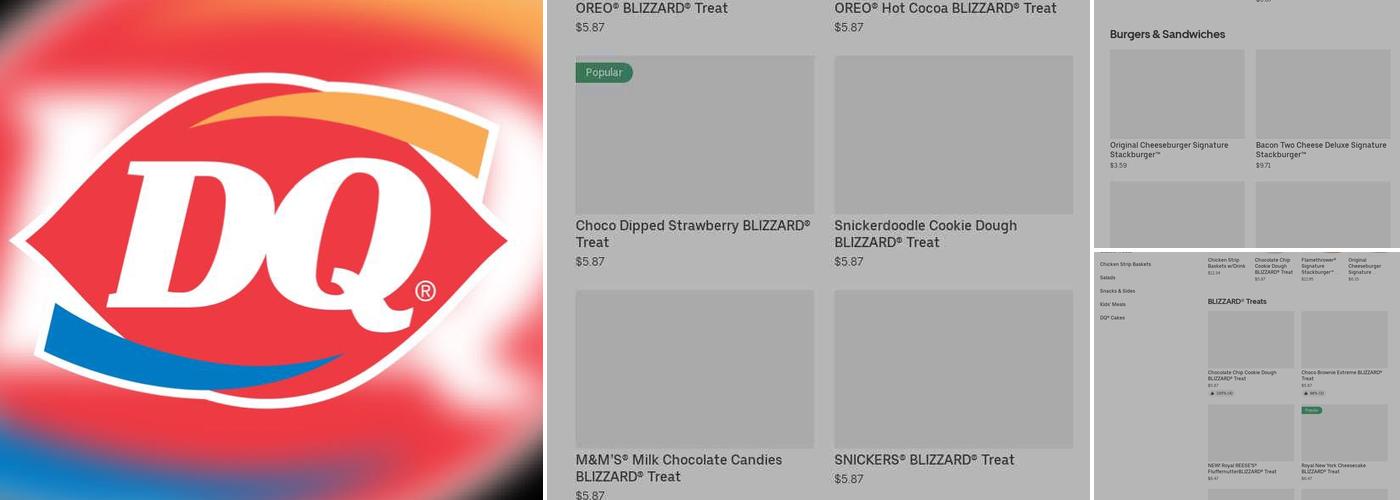 Dairy Queen Grill & Chill Menu