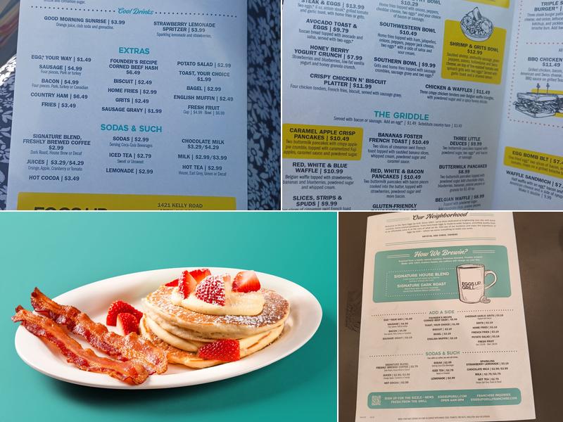 Eggs Up Grill Menu