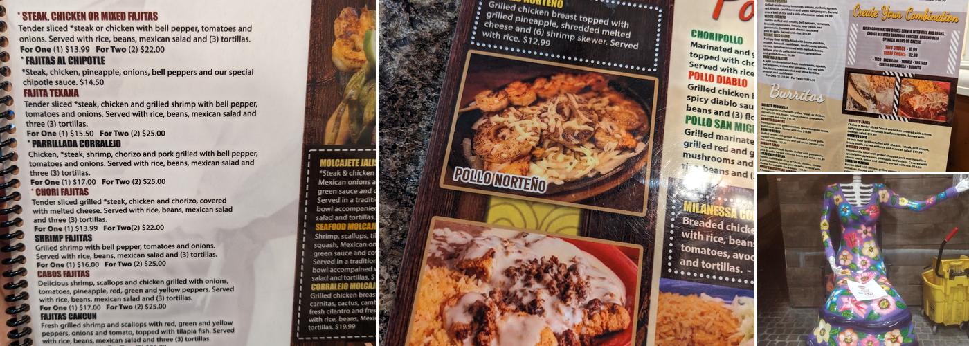 Corralejo Mexican Grill Menu