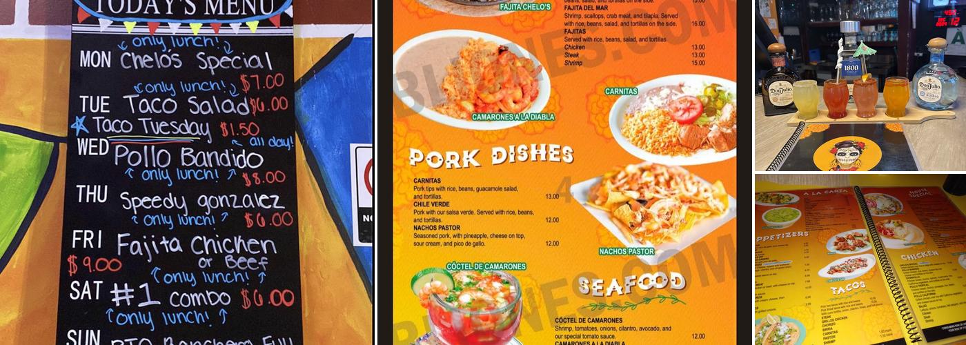 Chelo's Menu