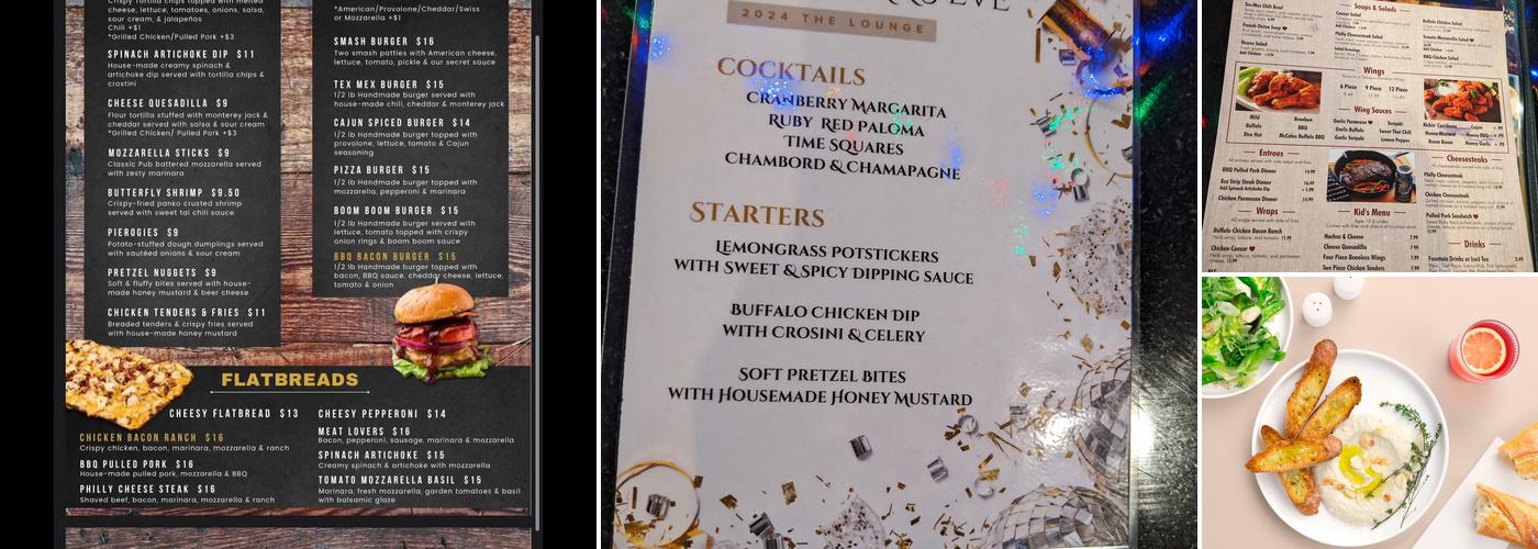 The LOUNGE at Baymont by Wyndham Poconos Menu