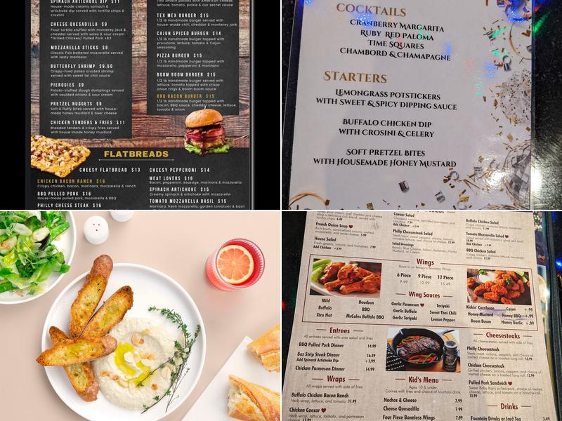 The LOUNGE at Baymont by Wyndham Poconos Menu