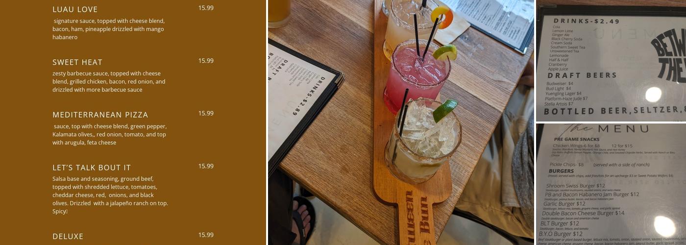 Between The Bun Menu