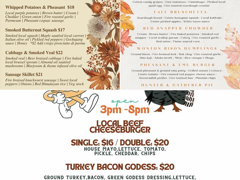 Maillard Kitchen Menu