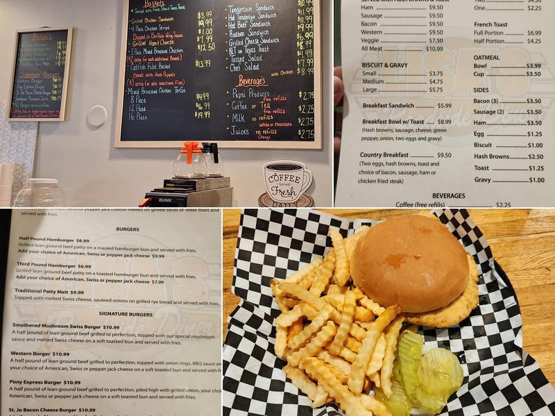 Lisa's Roadside Diner Menu