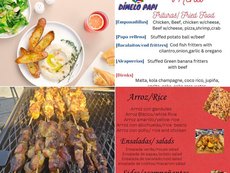 Dimelo Papi Pinchos Menu