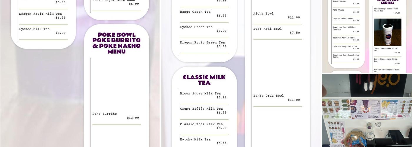 Oahu Fresh Bowls Menu