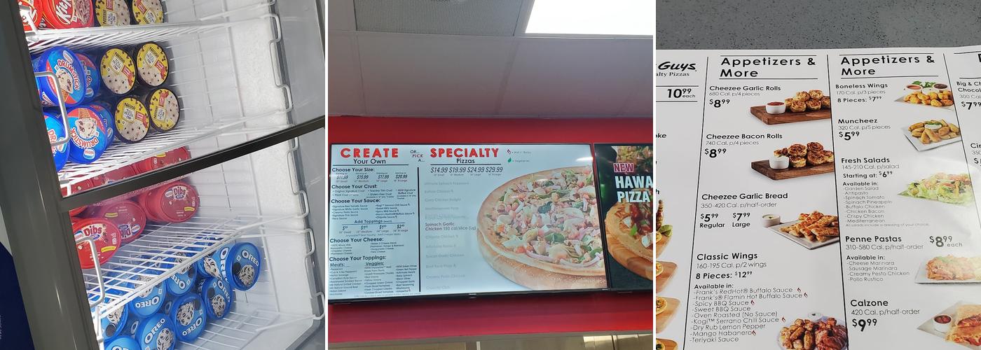 Pizza Guys Menu