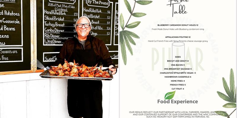 Food Experience Menu