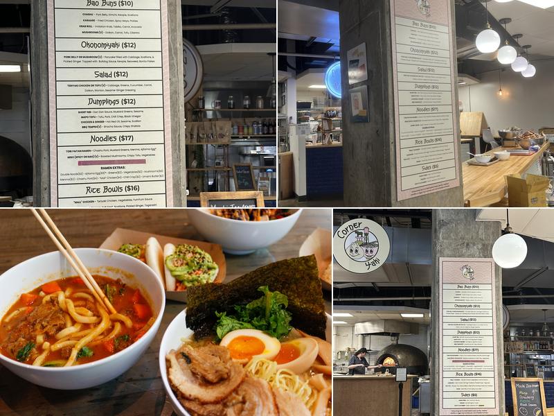 Corner Yaki Menu