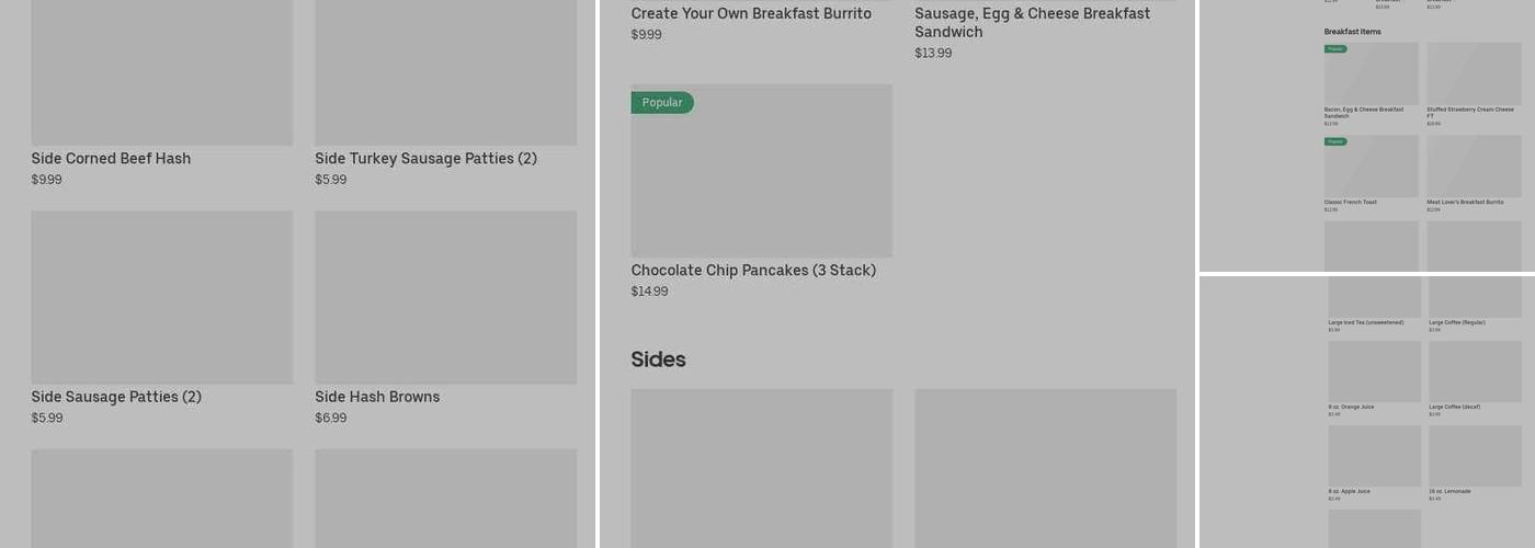 Hartley's Jamaican Restaurant Menu