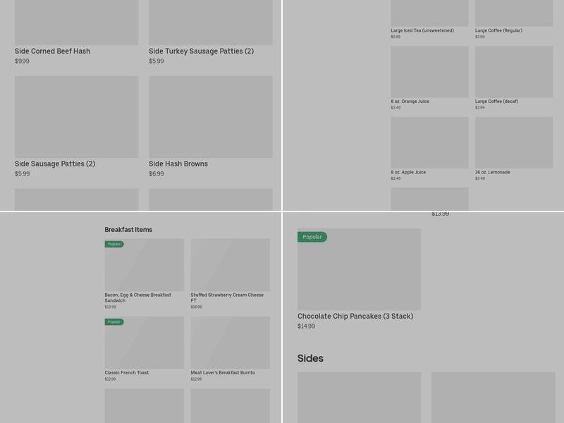 Hartley's Jamaican Restaurant Menu