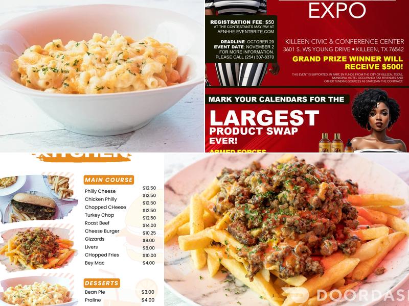 Mr. Bey's Kitchen Menu