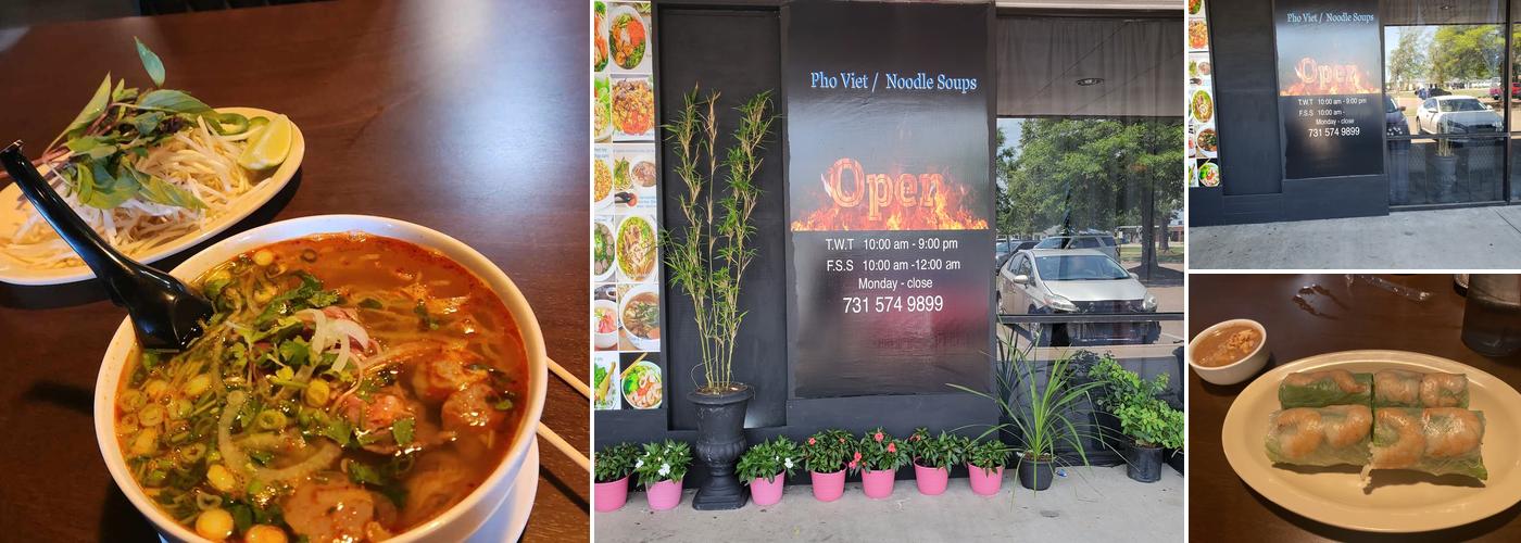 Pho Viet noodle soups