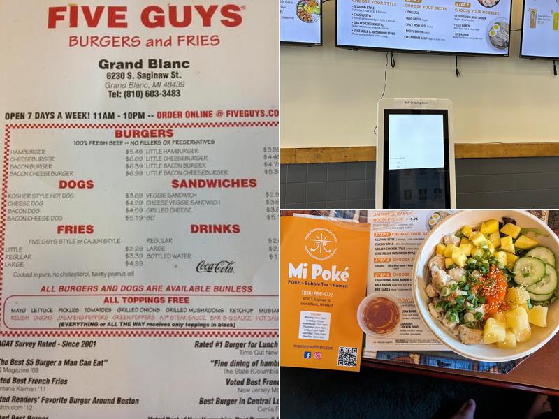 Mi Poke Menu