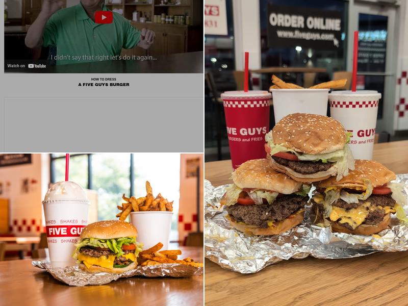 Five Guys Menu