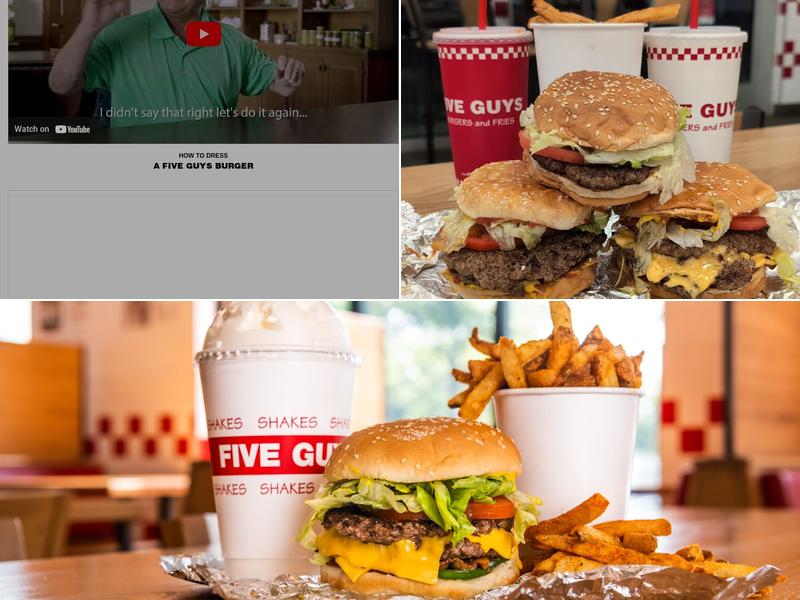 Five Guys Menu