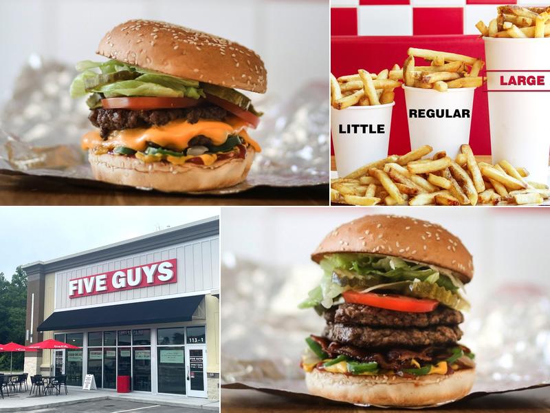 Five Guys 113-1 Smith Ave, Shallotte