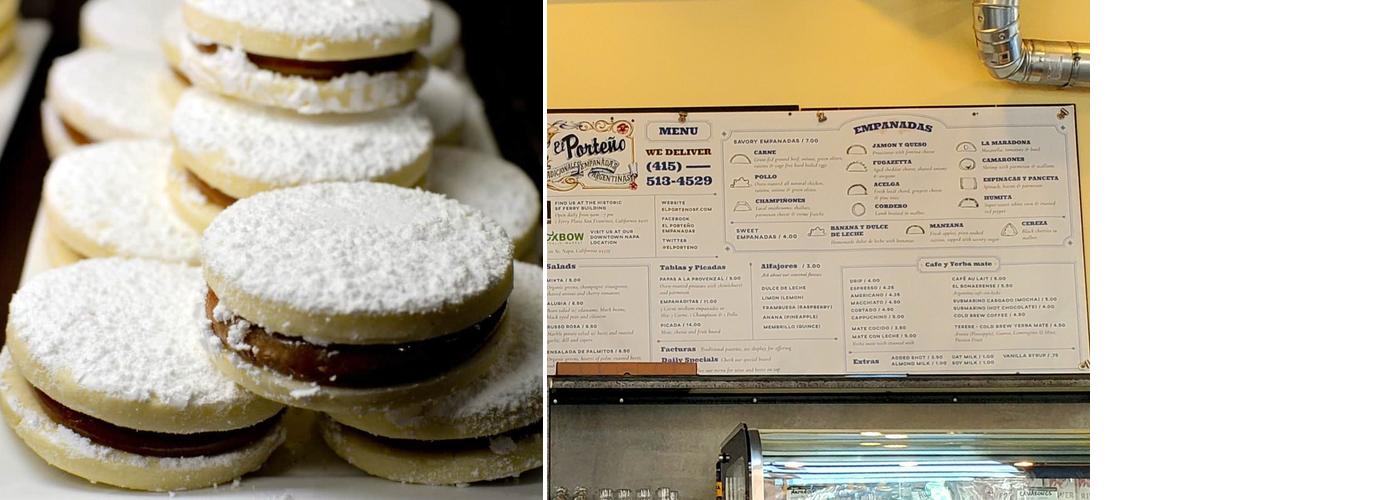 El Porteño Empanadas Menu