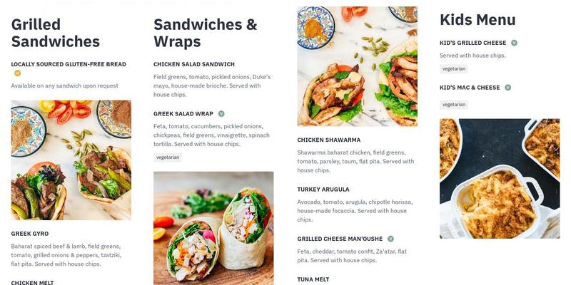 Saladelia - FedEx Global Education Center @ UNC Menu