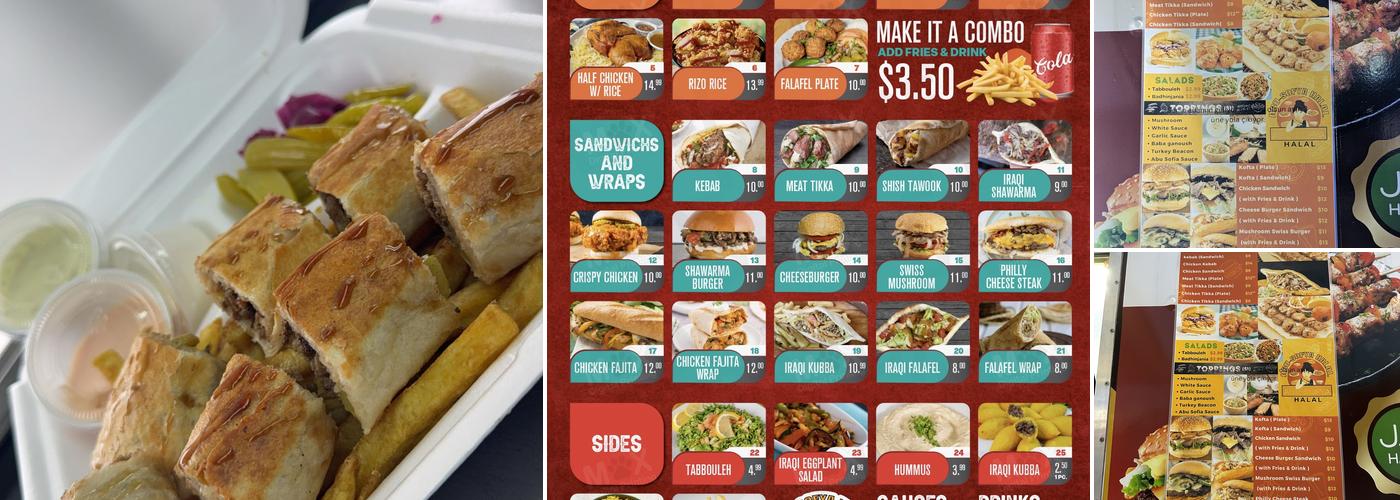 Abu sofya halal Menu