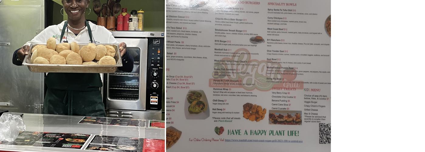 West Coast Vegan Grill Menu