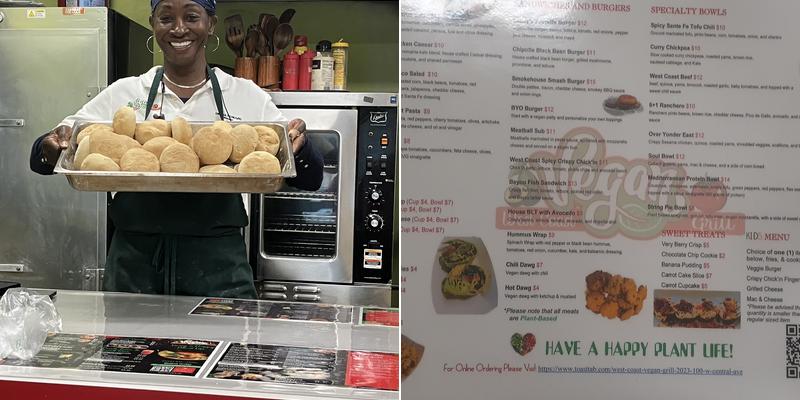 West Coast Vegan Grill Menu