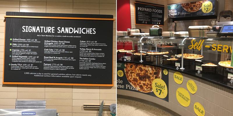 Brea Sandwich Menu