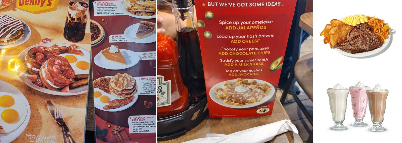 Denny's Menu