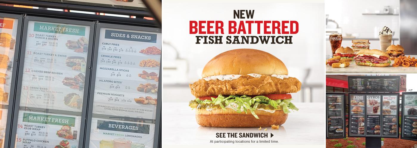 Arby's Menu