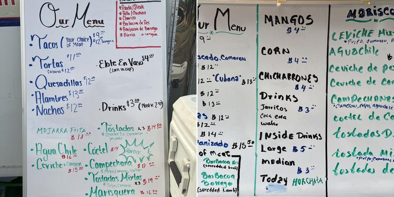 El Nayarita Menu